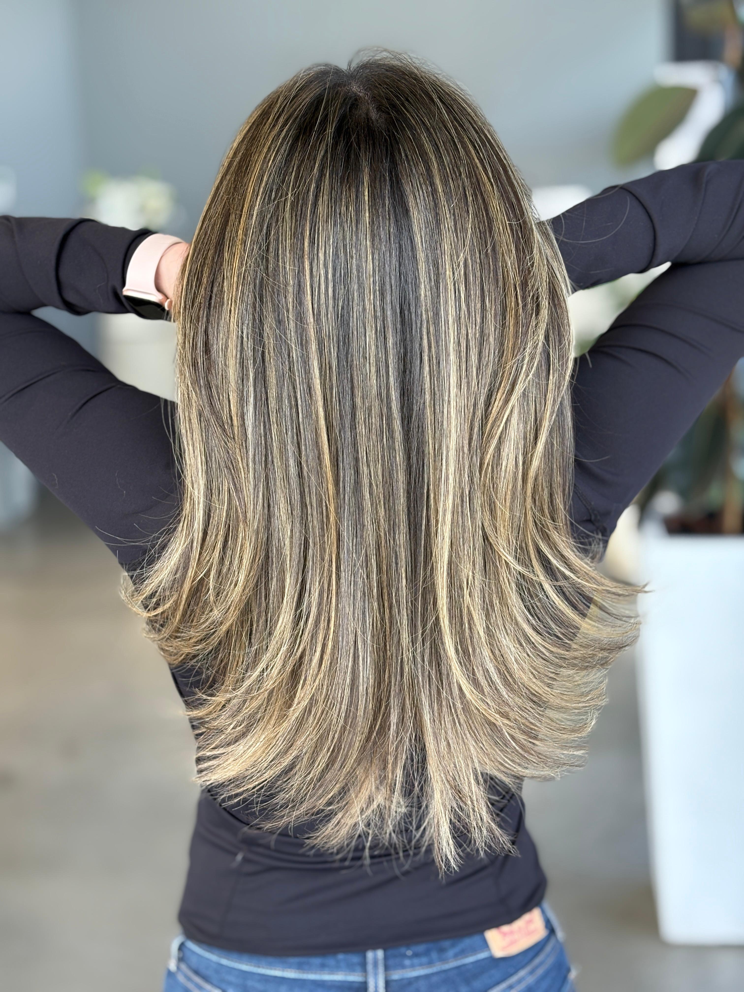Medium Blonde Balayage